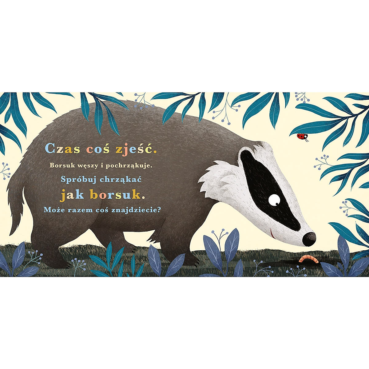 Rok w lesie. Borsuk - Wydawnictwo Nasza Księgarnia