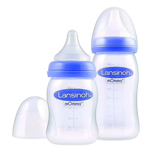 Lansinoh - zestaw startowy butelki (160ml + 240ml) Natural Wave