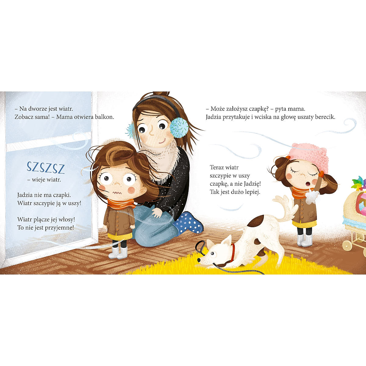 Jadzia Pętelka idzie na spacer - Wydawnictwo Zielona Sowa