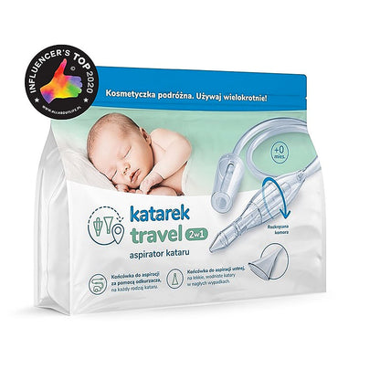Katarek Travel - Aspirator kataru 2w1