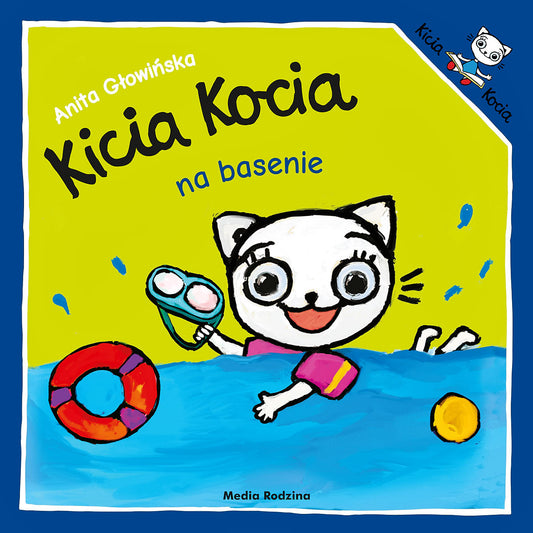Kicia Kocia na basenie - Wydawnictwo Media Rodzina