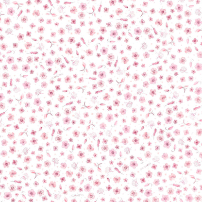 Szczotka na ciemieniuchę z myjką - Lullalove kwiaty róż