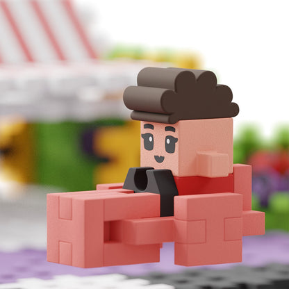 Klocki Mini Waffle City Shop 148szt - Marioinex