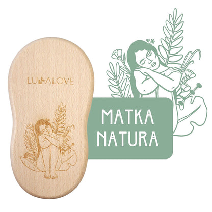 Średnia szczotka - szczecina Matka Natura - Lullalove