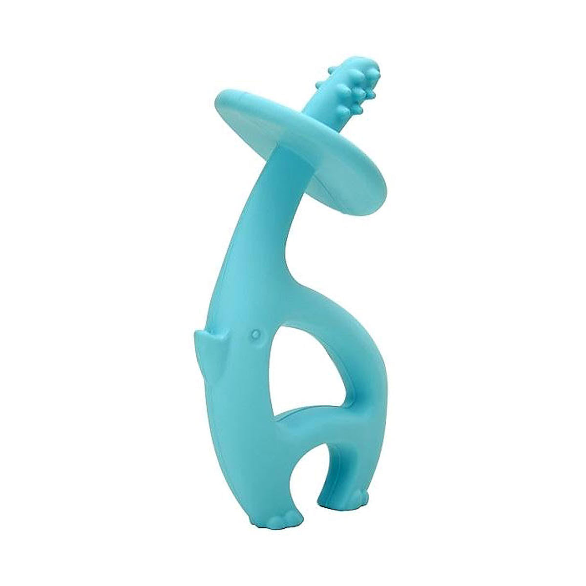 Gryzak silikonowy Dancing Elephant - Mombella blue