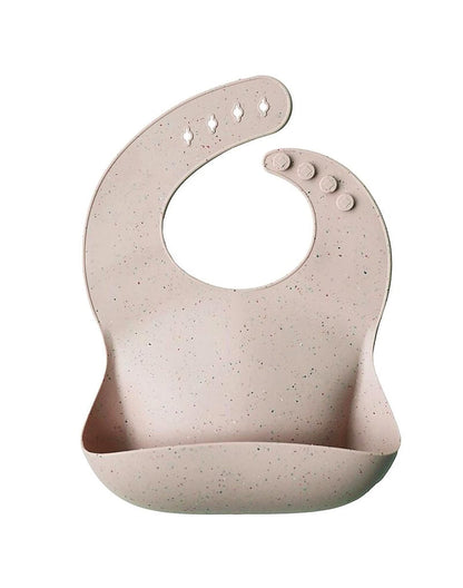 Śliniak silikonowy - Mushie Sand Terrazzo