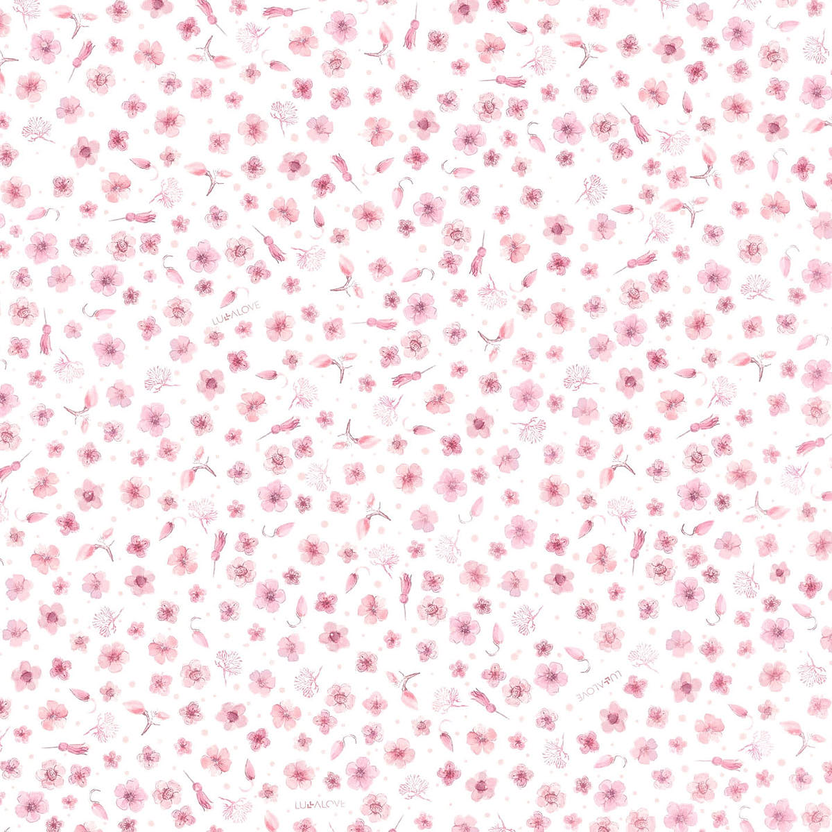 Miękka szczotka z włosia koziego z myjką - Lullalove kwiaty róż