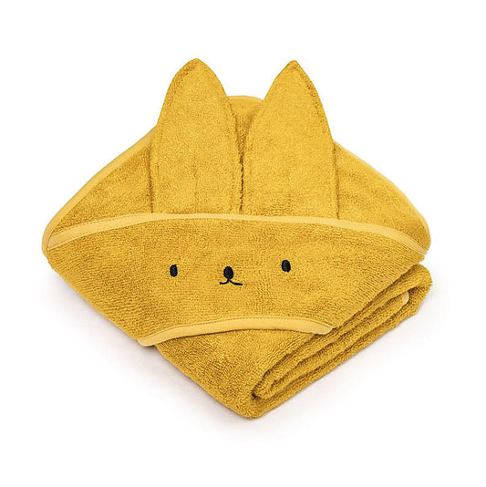 Bambusowy ręcznik - rabbit - My Memi mustard