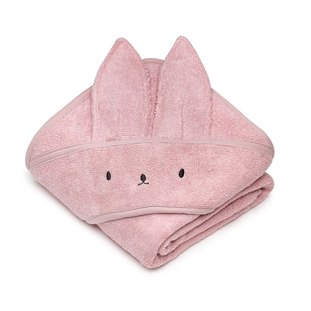 Bambusowy ręcznik - rabbit - My Memi powder pink