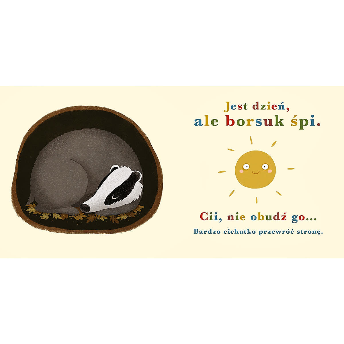 Rok w lesie. Borsuk - Wydawnictwo Nasza Księgarnia