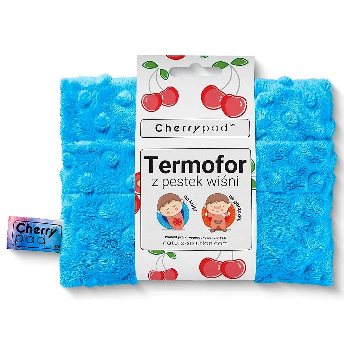 Termofor Cherrypad - Minky - Nature-solution niebieski