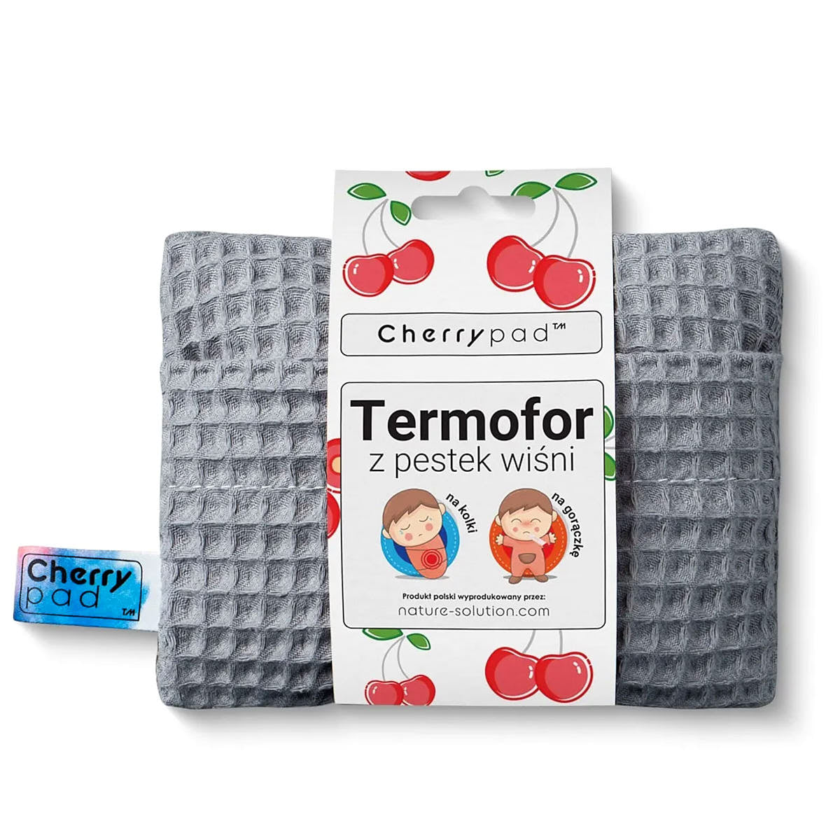 Termofor Cherrypad – Wafel - Nature-solution szary