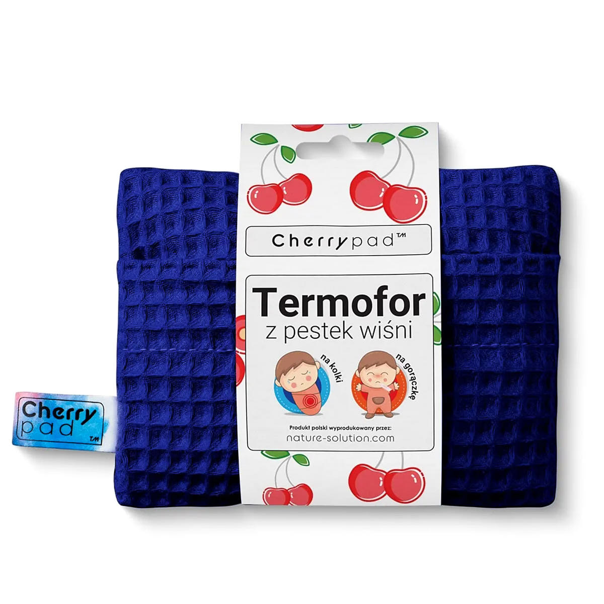 Termofor Cherrypad – Wafel - Nature-solution granatowy
