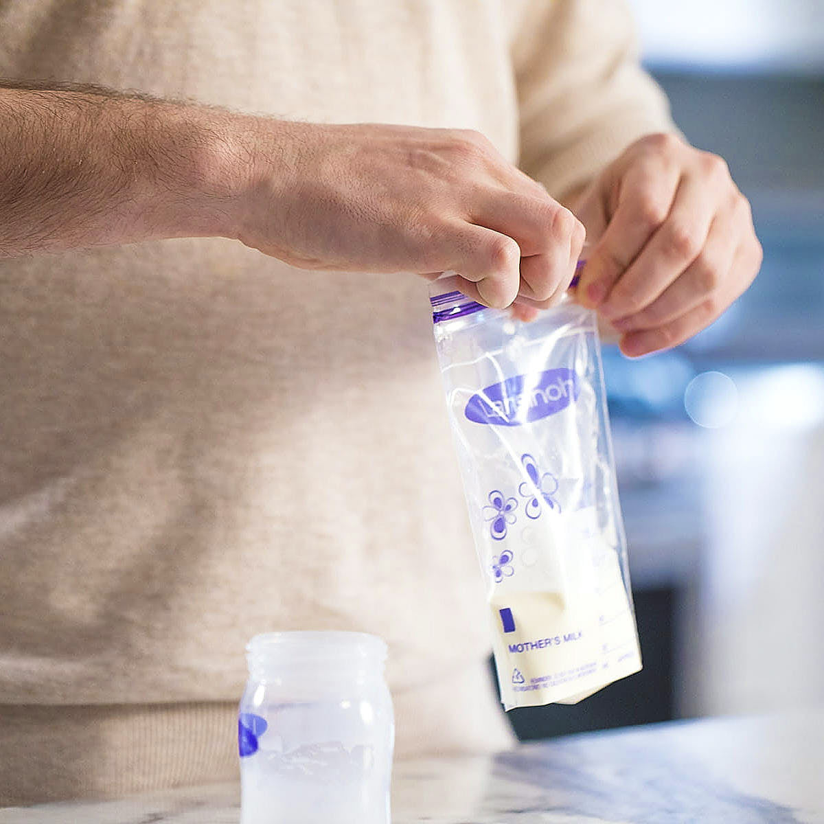 Woreczki do przechowywania pokarmu 25 szt - Lansinoh