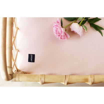 Prześcieradło Organic&Color 60x120 cm / 70x140 cm - Poofi pudrowy 60x120