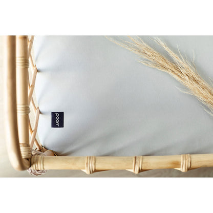 Prześcieradło Organic&Color 60x120 cm / 70x140 cm - Poofi jasny szary 60x120