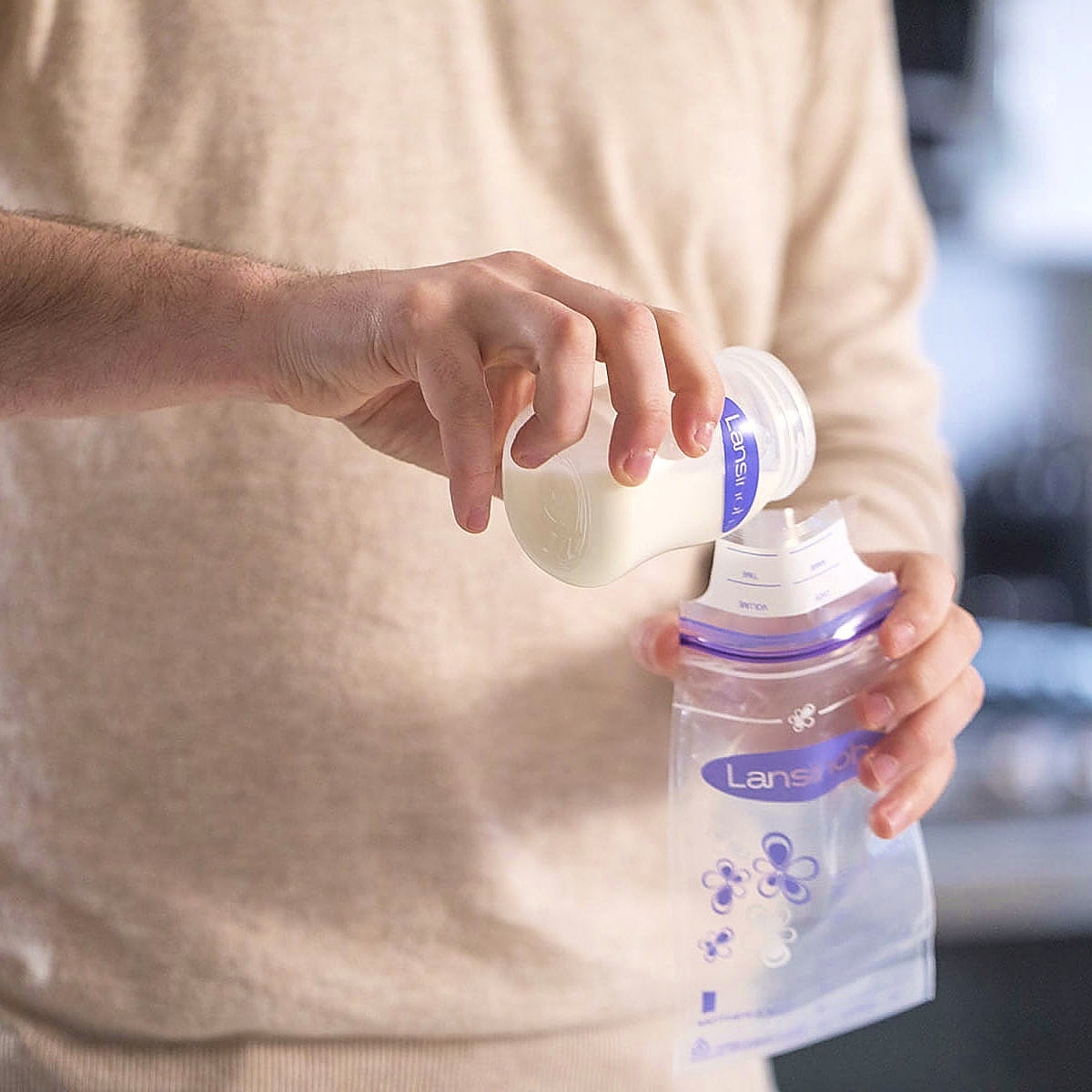 Woreczki do przechowywania pokarmu 25 szt - Lansinoh