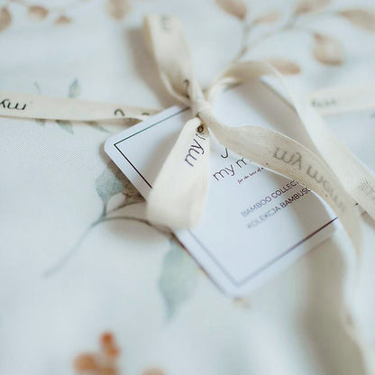 Otulacz babambusowy 75x100 cm / 100x120 cm - boho - My Memi nature 75x100