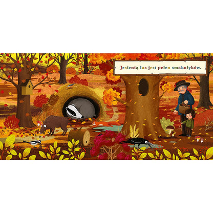 Rok w lesie. Wiewiórka - Wydawnictwo Nasza Księgarnia