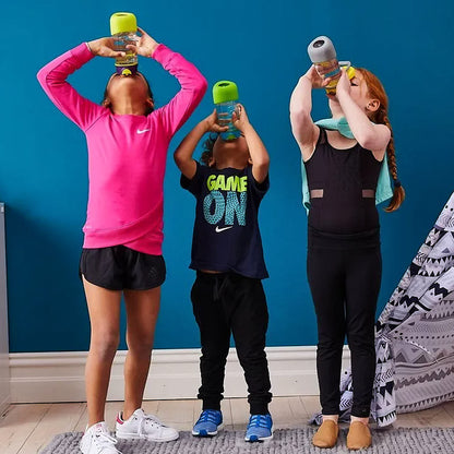 B.BOX - tritanowa butelka ze słomką 450ml Indigo Rose