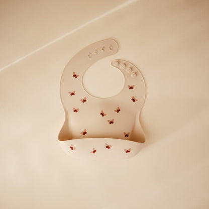 Śliniak silikonowy - Mushie Butterflies