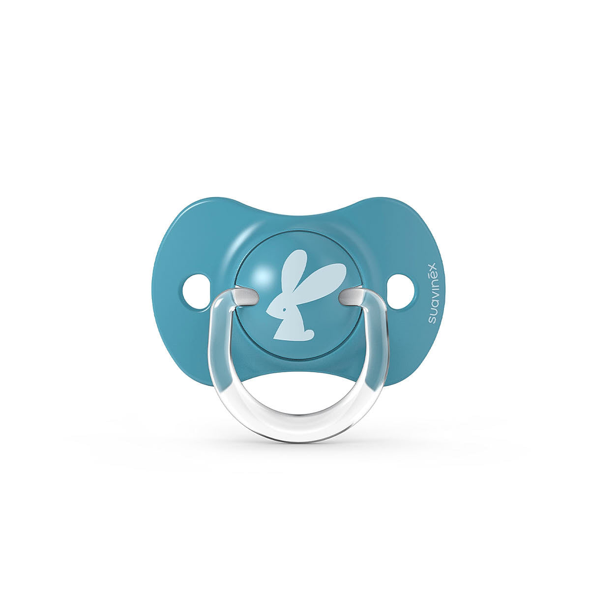 Smoczek fizjologiczny silikonowy SX Pro 2 szt. - Suavinex Forest - niebieski 0-6 m