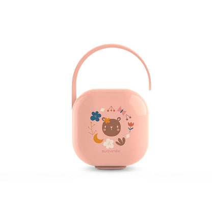 Etui na smoczek - Suavinex Forest - beżowy