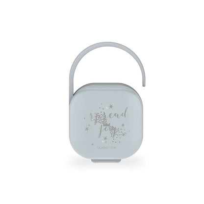 Etui na smoczek - Suavinex Spread joy - szara korona