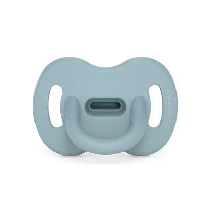 Smoczek fizjologiczny silikonowy SX Pro Colour Essence - Suavinex Niebieski 0-6 m