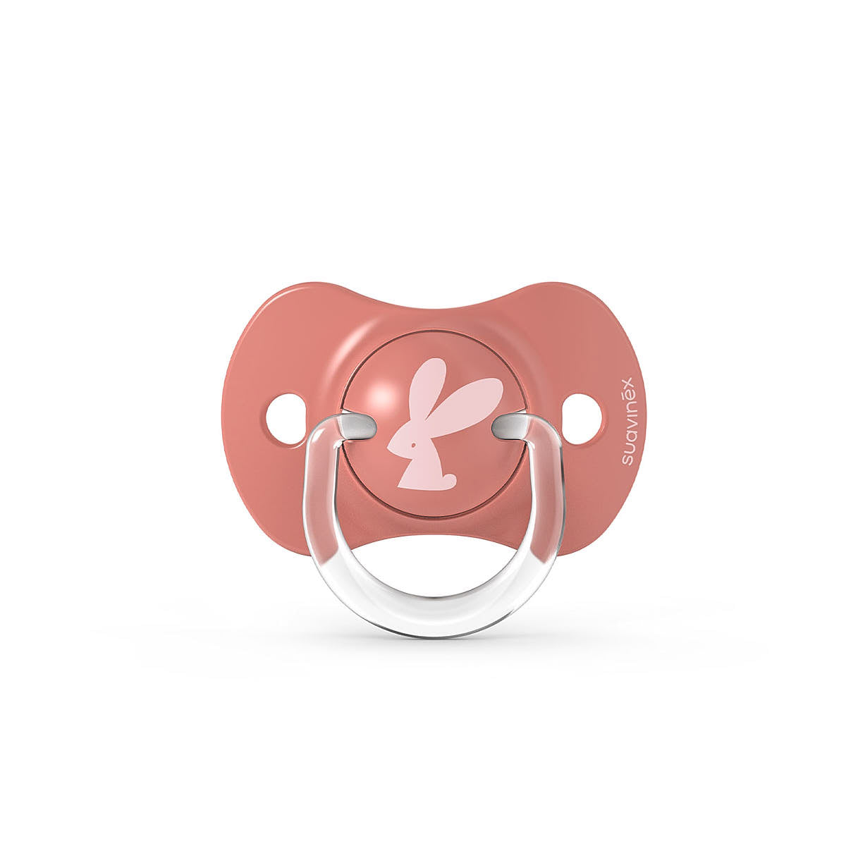 Smoczek fizjologiczny silikonowy SX Pro 2 szt. - Suavinex Forest - różowy 0-6 m