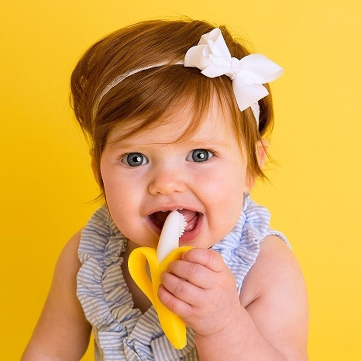 Szczoteczka Treningowa - Baby Banana Yellow