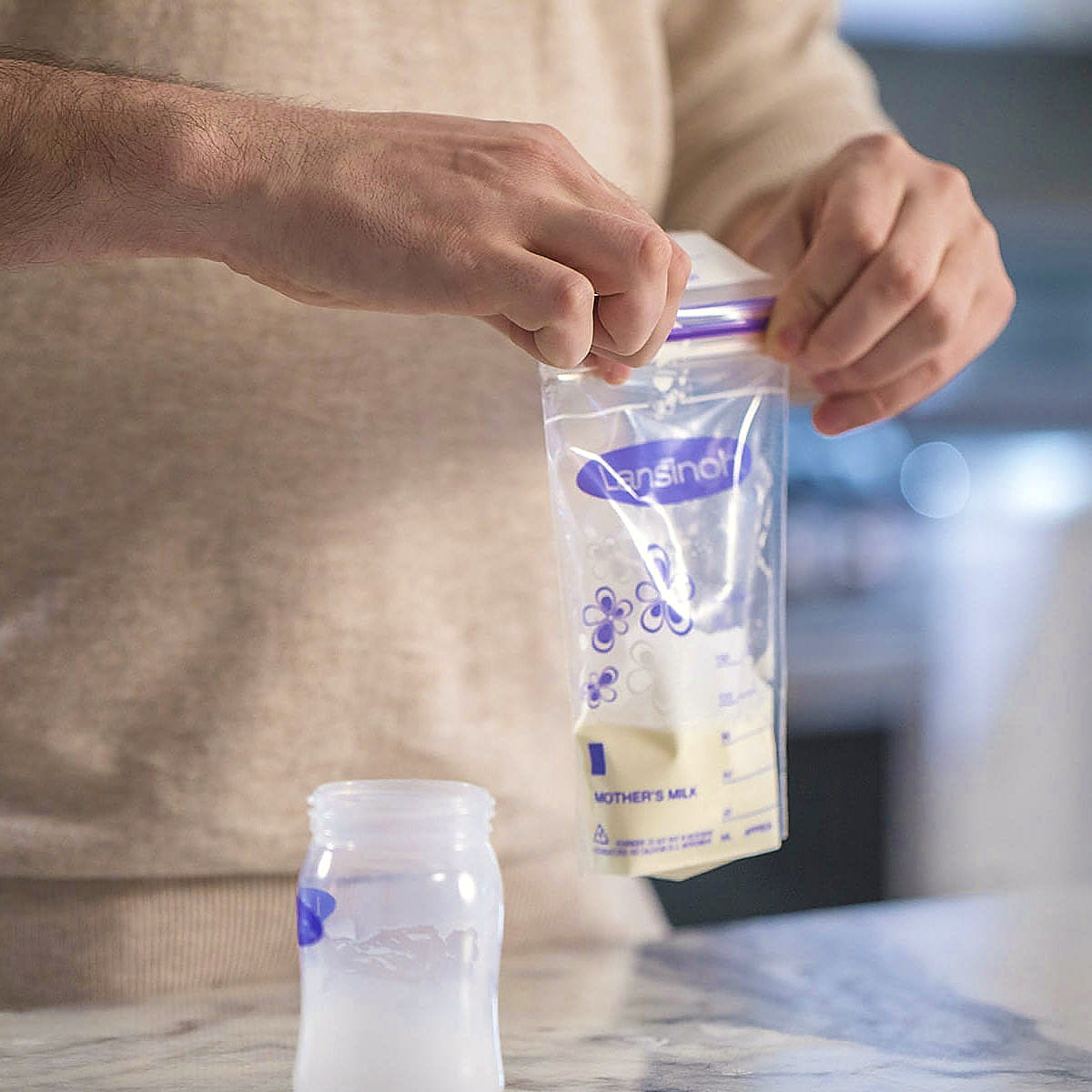 Woreczki do przechowywania pokarmu 25 szt - Lansinoh