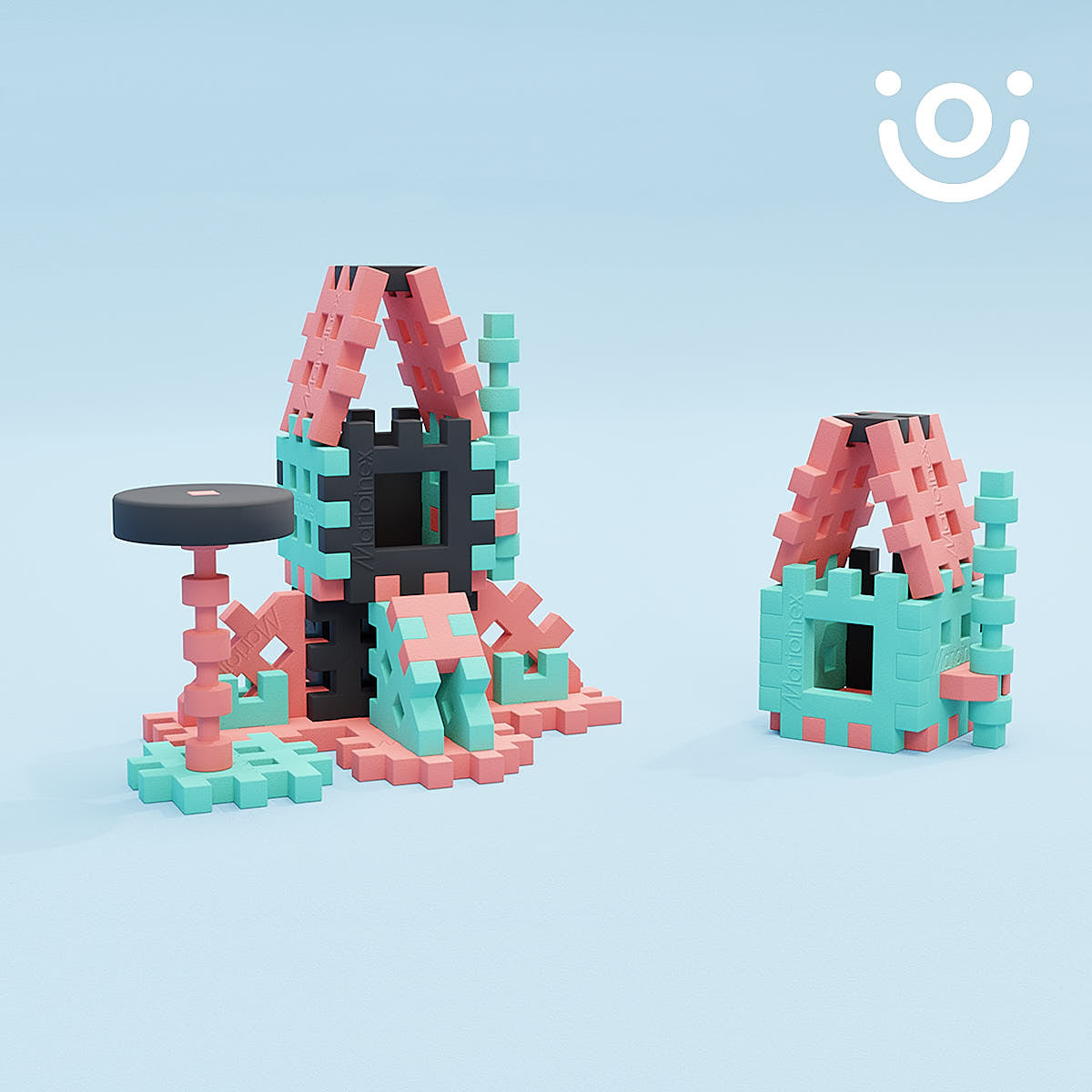 Klocki Mini Waffle Konstruktor Expert 71szt - Marioinex