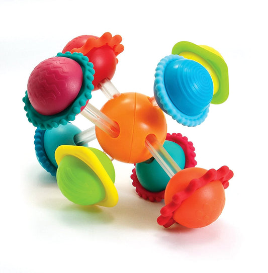 Grzechotka Wimzle - Sensoryczna Przygoda - Fat Brain Toys