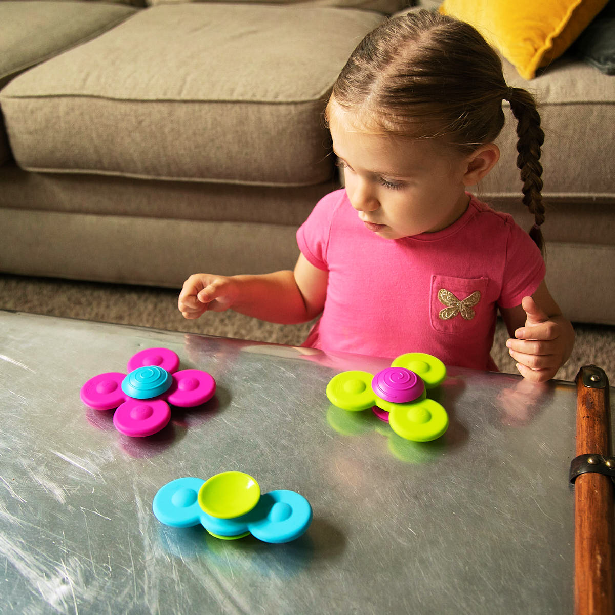Wirujące Przyssawki Whirly Squigz - Fat Brain Toys