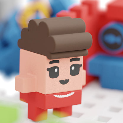 Klocki Mini Waffle City Shop 148szt - Marioinex